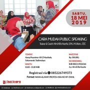 Cara Mudah Public Speaking