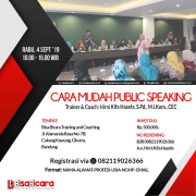 Cara Mudah Public Speaking