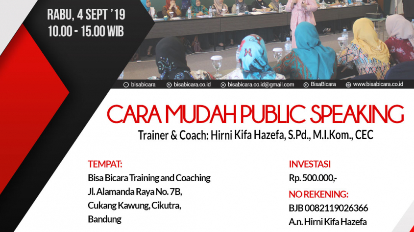 Cara Mudah Public Speaking