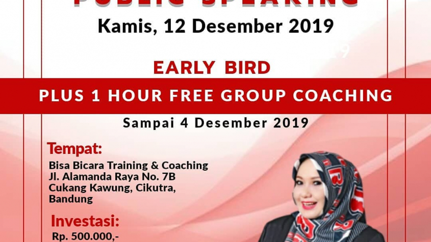 Cara Mudah Public Speaking Desember 2019
