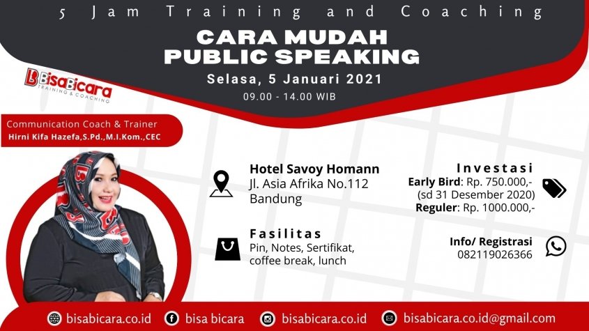 public speaking bandung