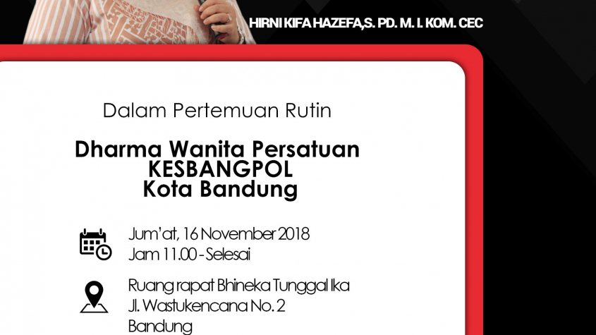 public speaking dwp kesbangpol