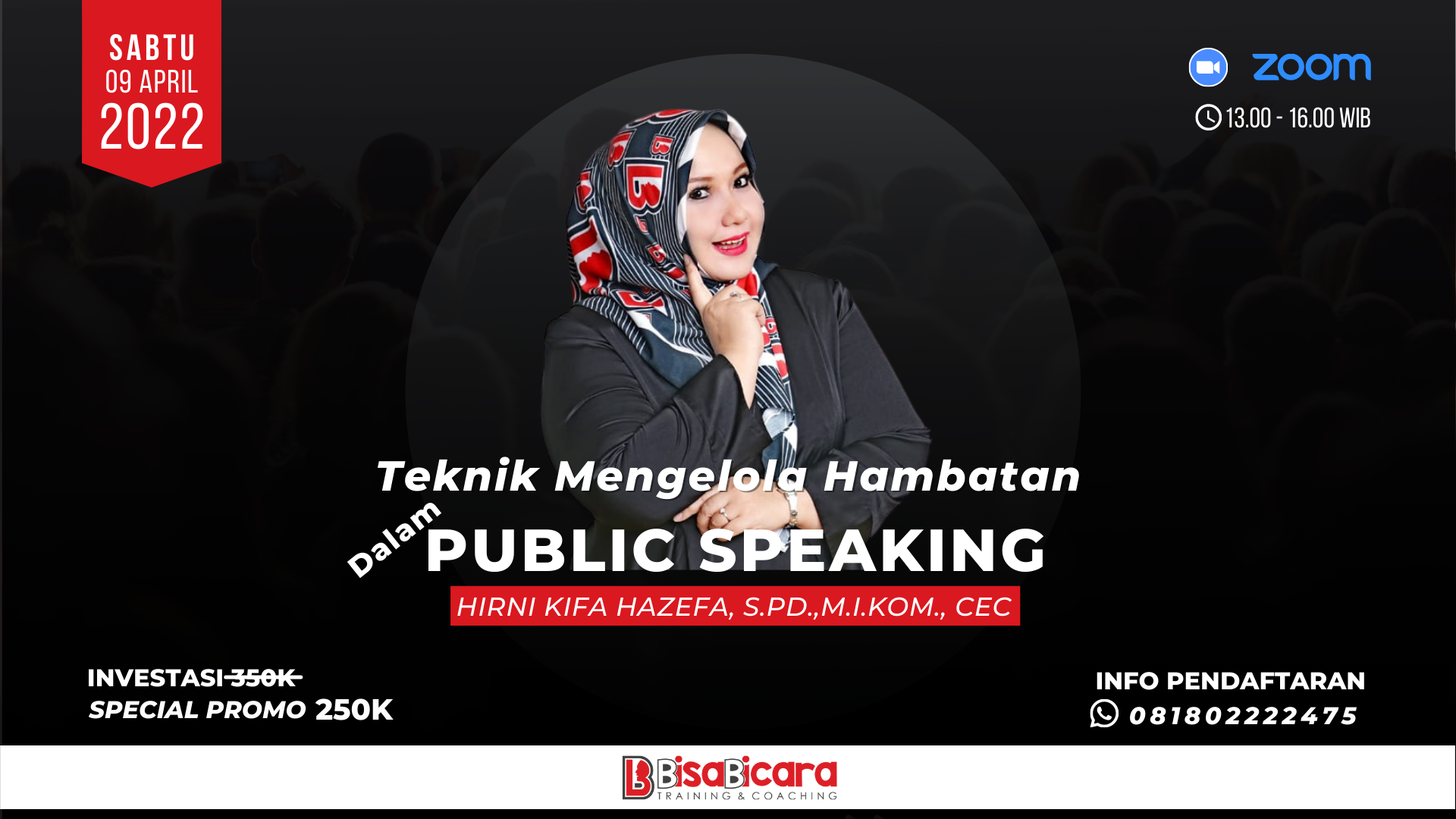 mengatasi hambatan dalam public speaking
