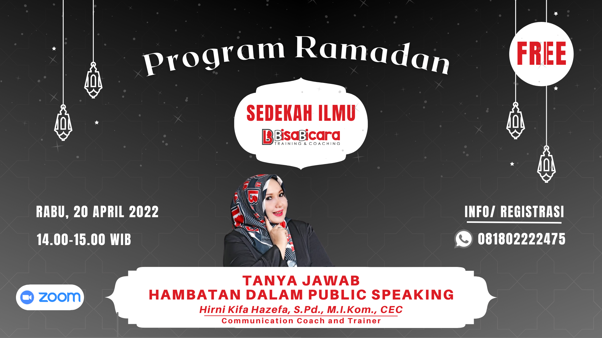 Sedekah Ilmu Ramadhan