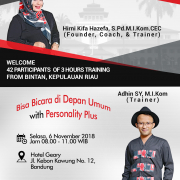 Bisa Bicara di Depan Umum with Personality Plus