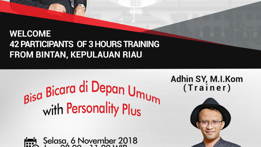 Bisa Bicara di Depan Umum with Personality Plus